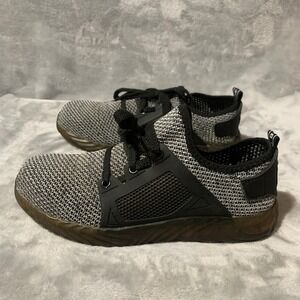 Indestructible Safety Shoes Steel Toe Work Sneakers Size EU 41 (8 US) Gray Knit